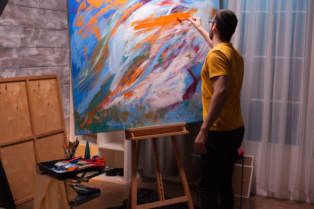 Professional painting techniques